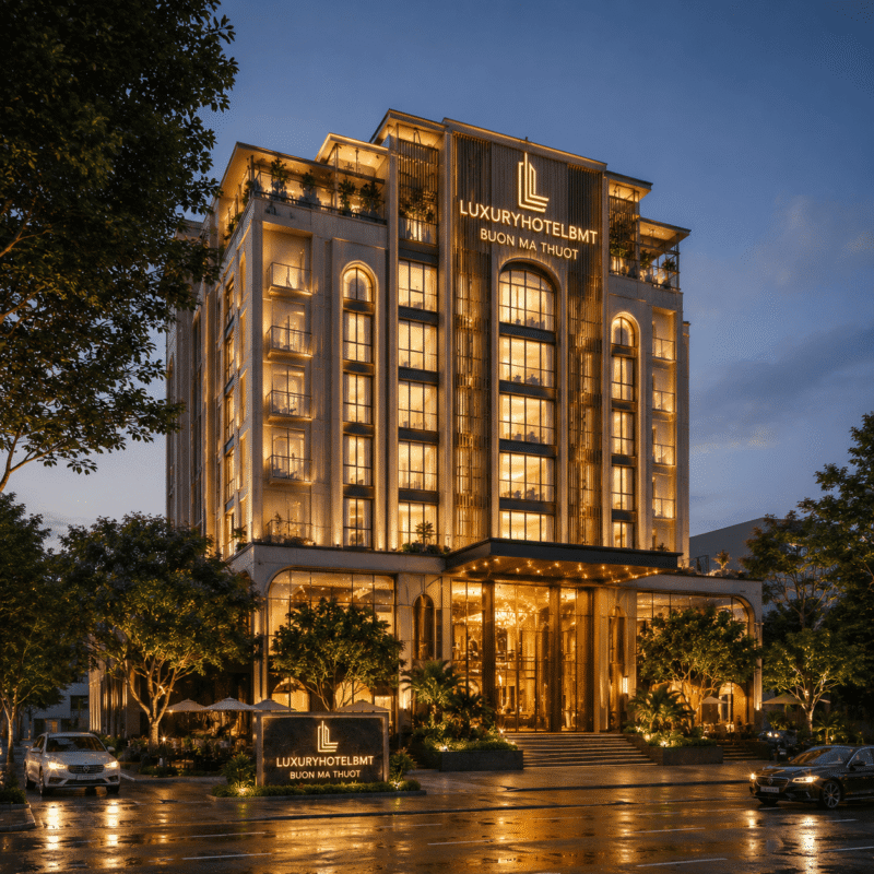 Khách Sạn Luxury BMT: Trải Nghiệm Nghỉ Dưỡng Đẳng Cấp